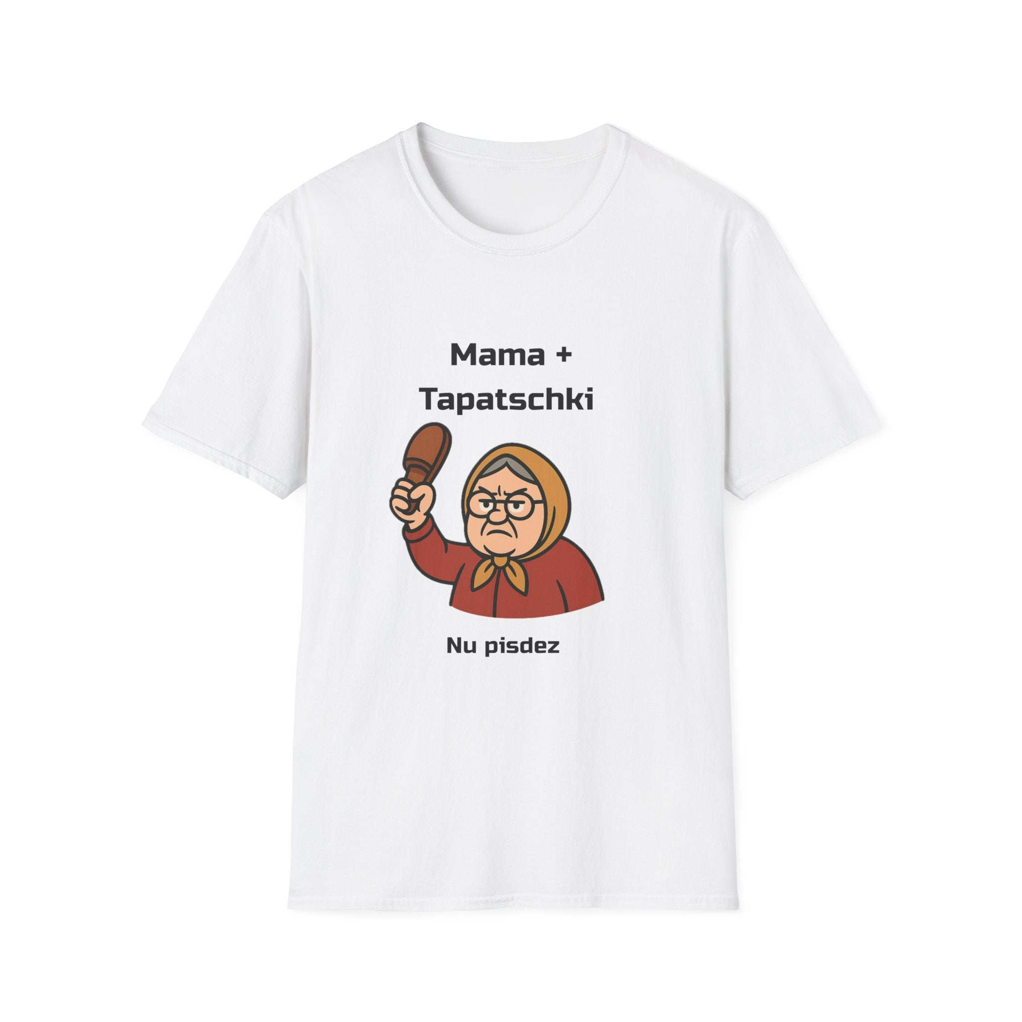 T-Shirt Mama + Tapatschki = Pisdez Lustiges Russlanddeutsche Humor Shirt  Geschenk Padarok Babuschka