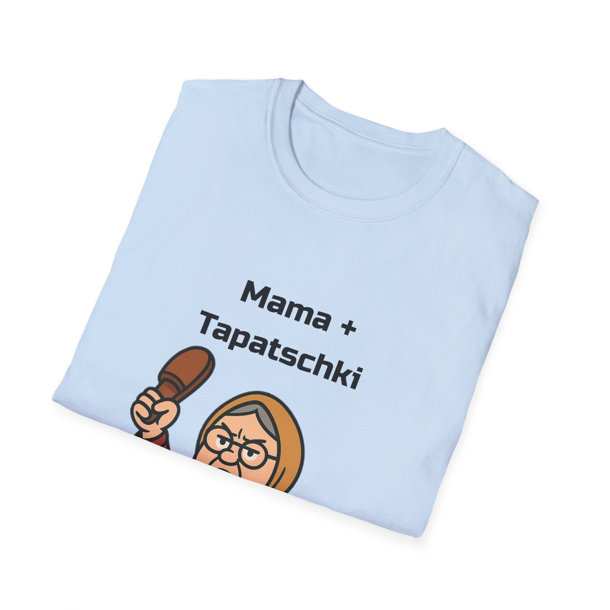 T-Shirt Mama + Tapatschki = Pisdez Lustiges Russlanddeutsche Humor Shirt  Geschenk Padarok Babuschka