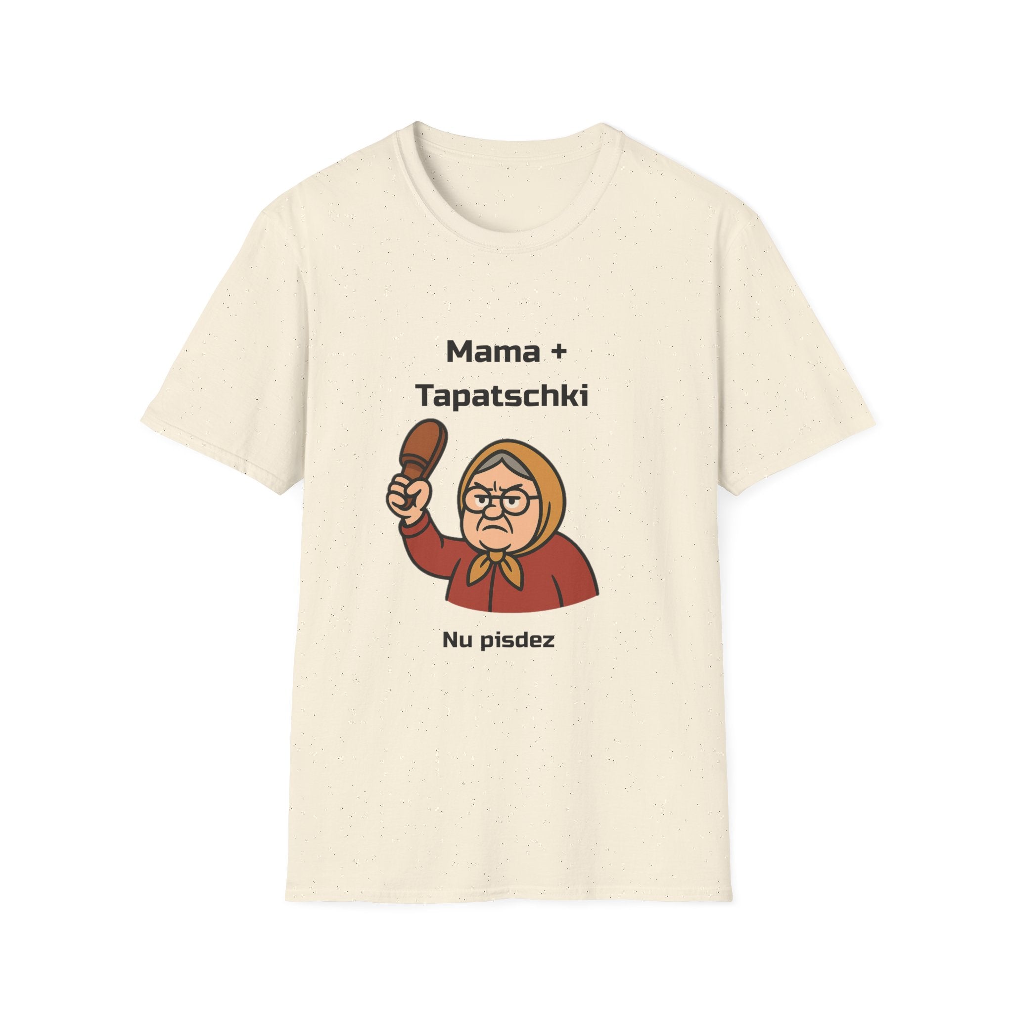T-Shirt Mama + Tapatschki = Pisdez Lustiges Russlanddeutsche Humor Shirt  Geschenk Padarok Babuschka