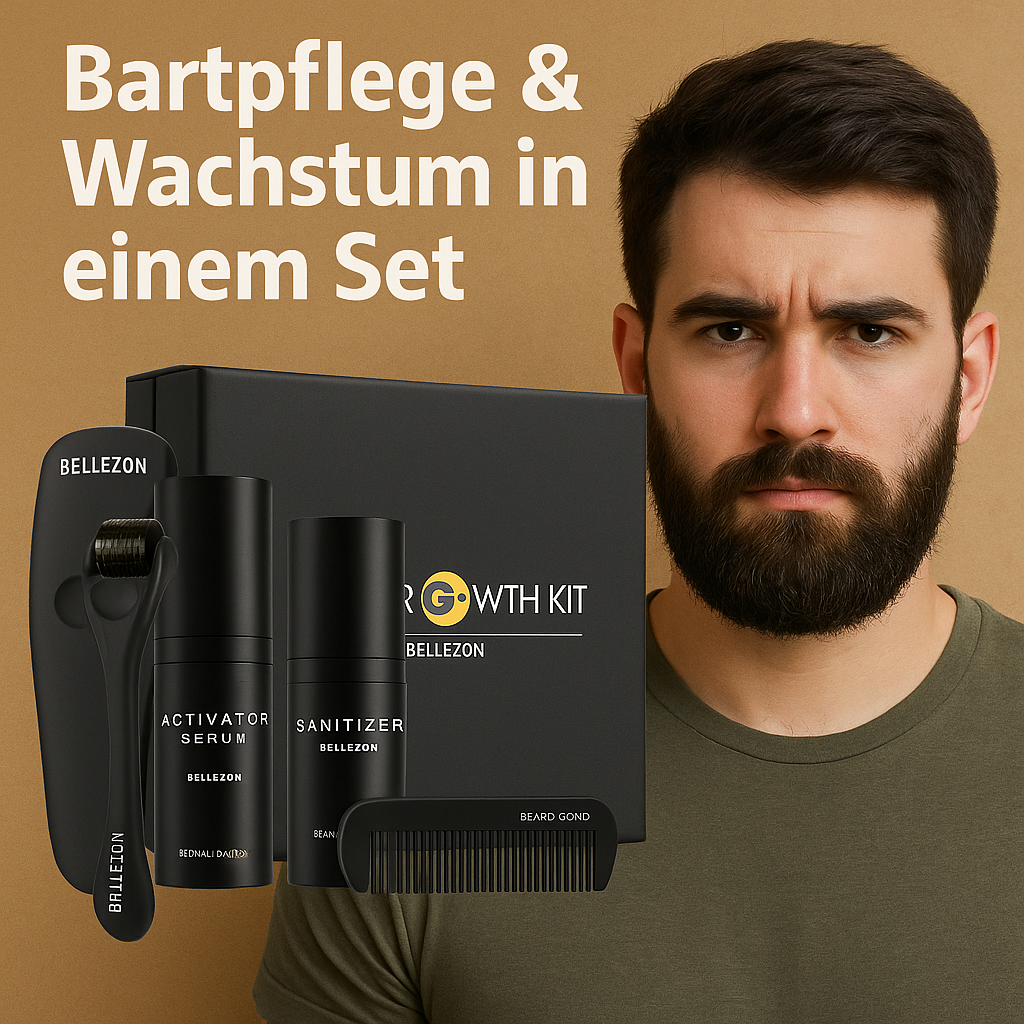 Bartpflege-Set – Haar- & Bartpflegeset für Männer | Nährend & pflegend – Sofort lieferbar