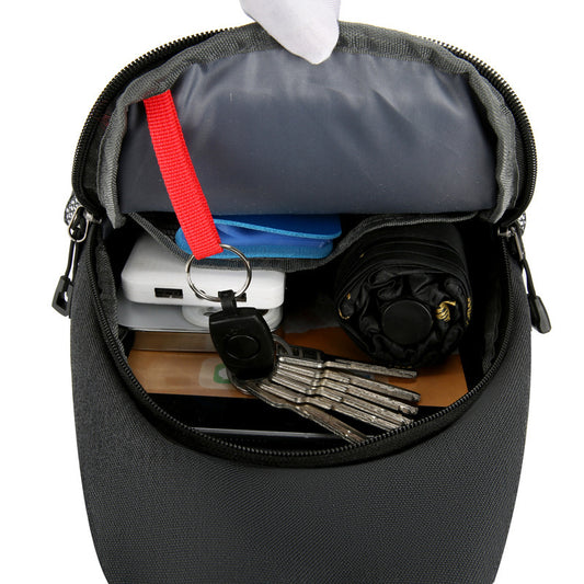 Neue multifunktionale Umhängetasche für Herren – Robuste Canvas-Crossbody-Tasche, Brusttasche & Messenger Bag