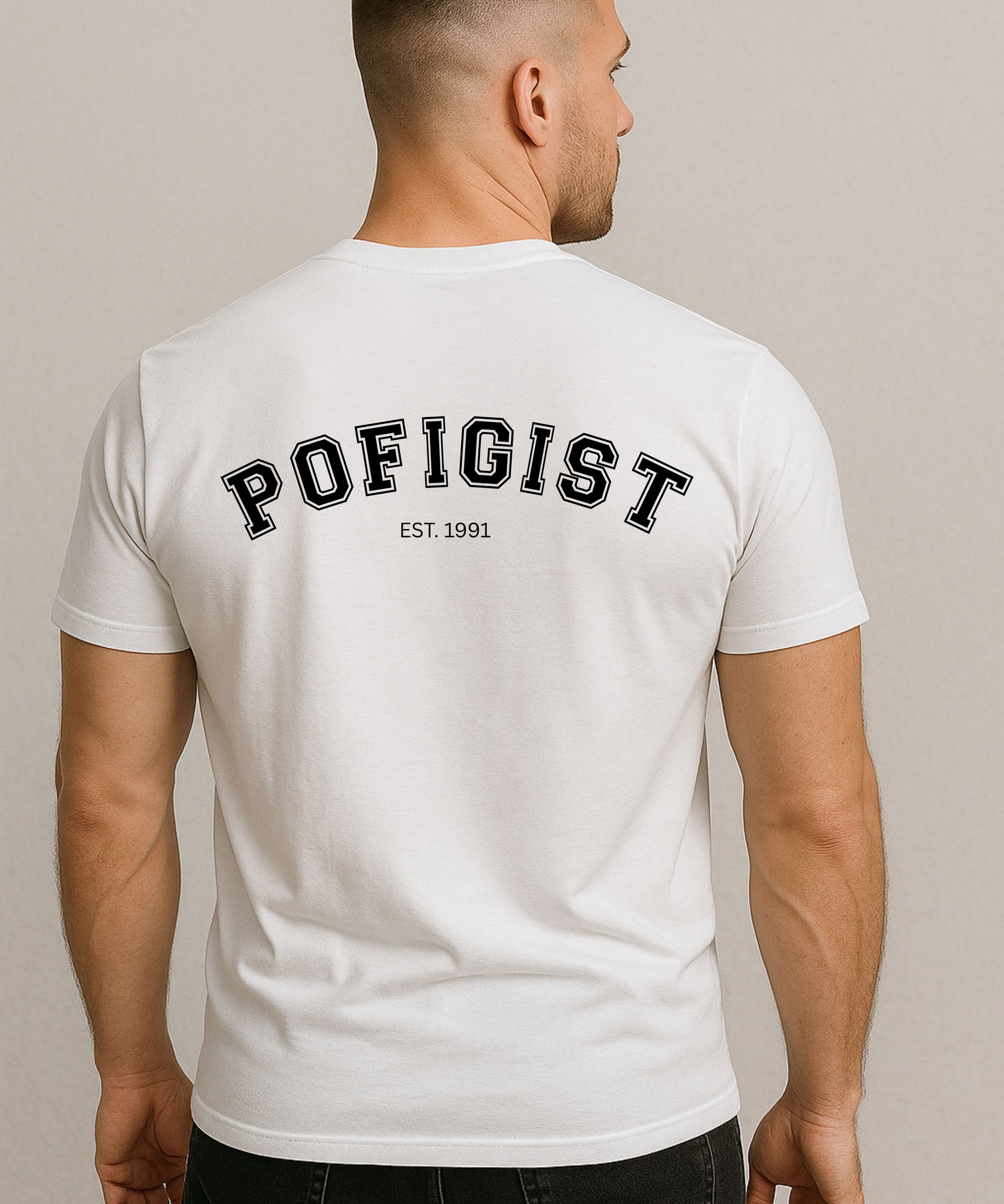 Pofigist T-Shirt von Zareno – russische Redewendung als Streetwear