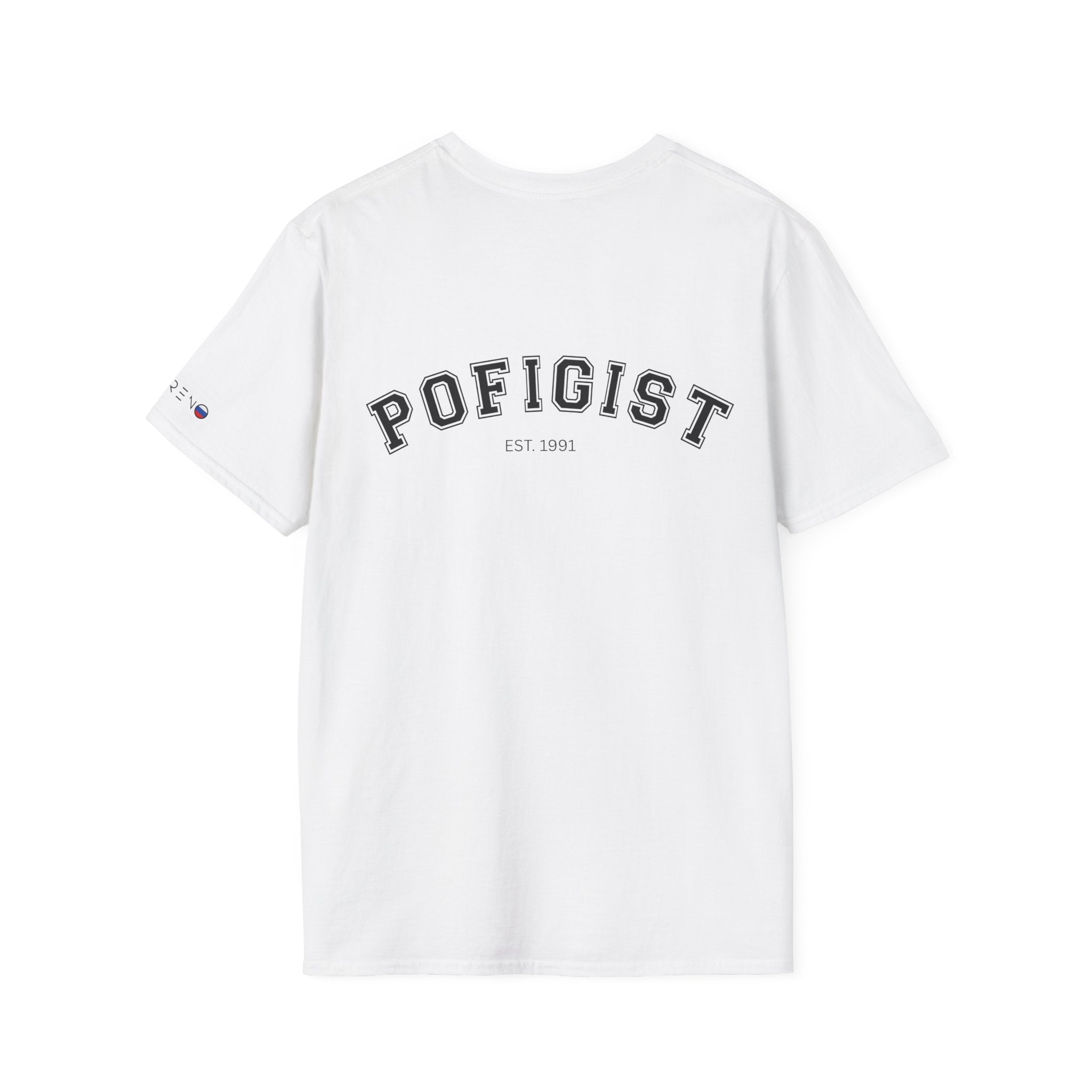 T-Shirt Rückseite mit Druck POFIGIST