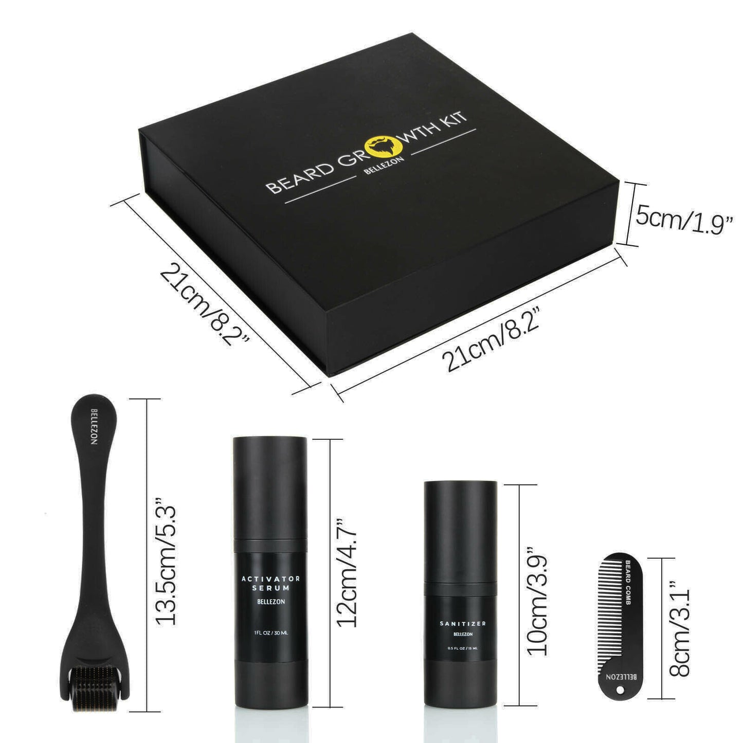 Bartpflege-Set – Haar- & Bartpflegeset für Männer | Nährend & pflegend – Sofort lieferbar