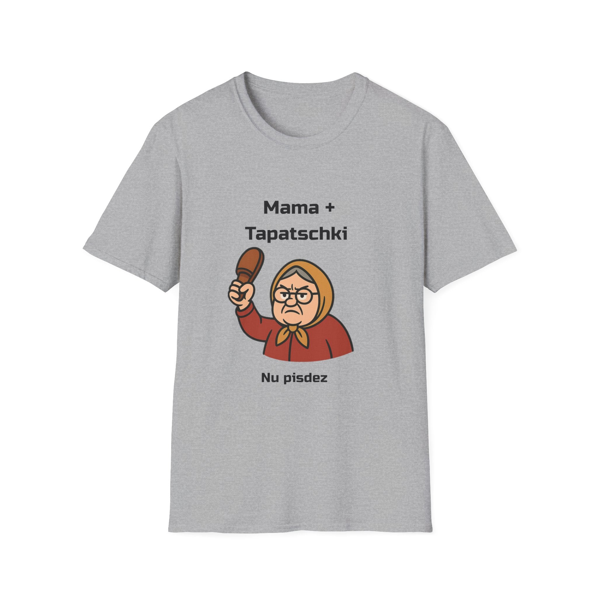 T-Shirt Mama + Tapatschki = Pisdez Lustiges Russlanddeutsche Humor Shirt  Geschenk Padarok Babuschka