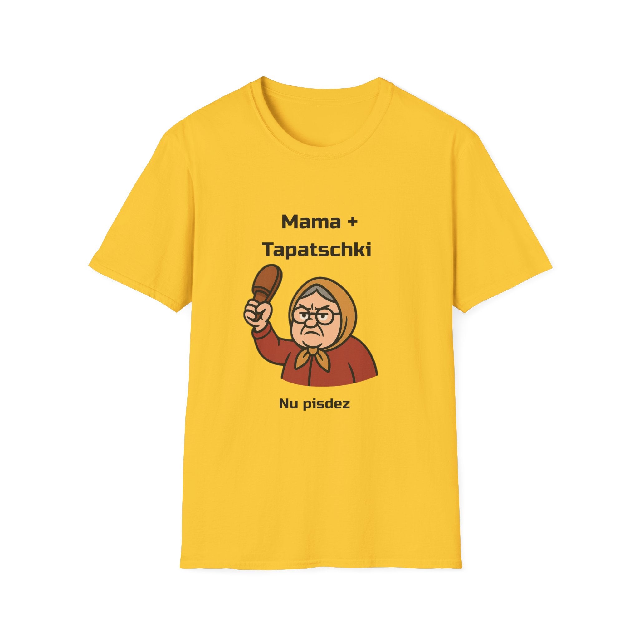 T-Shirt Mama + Tapatschki = Pisdez Lustiges Russlanddeutsche Humor Shirt  Geschenk Padarok Babuschka