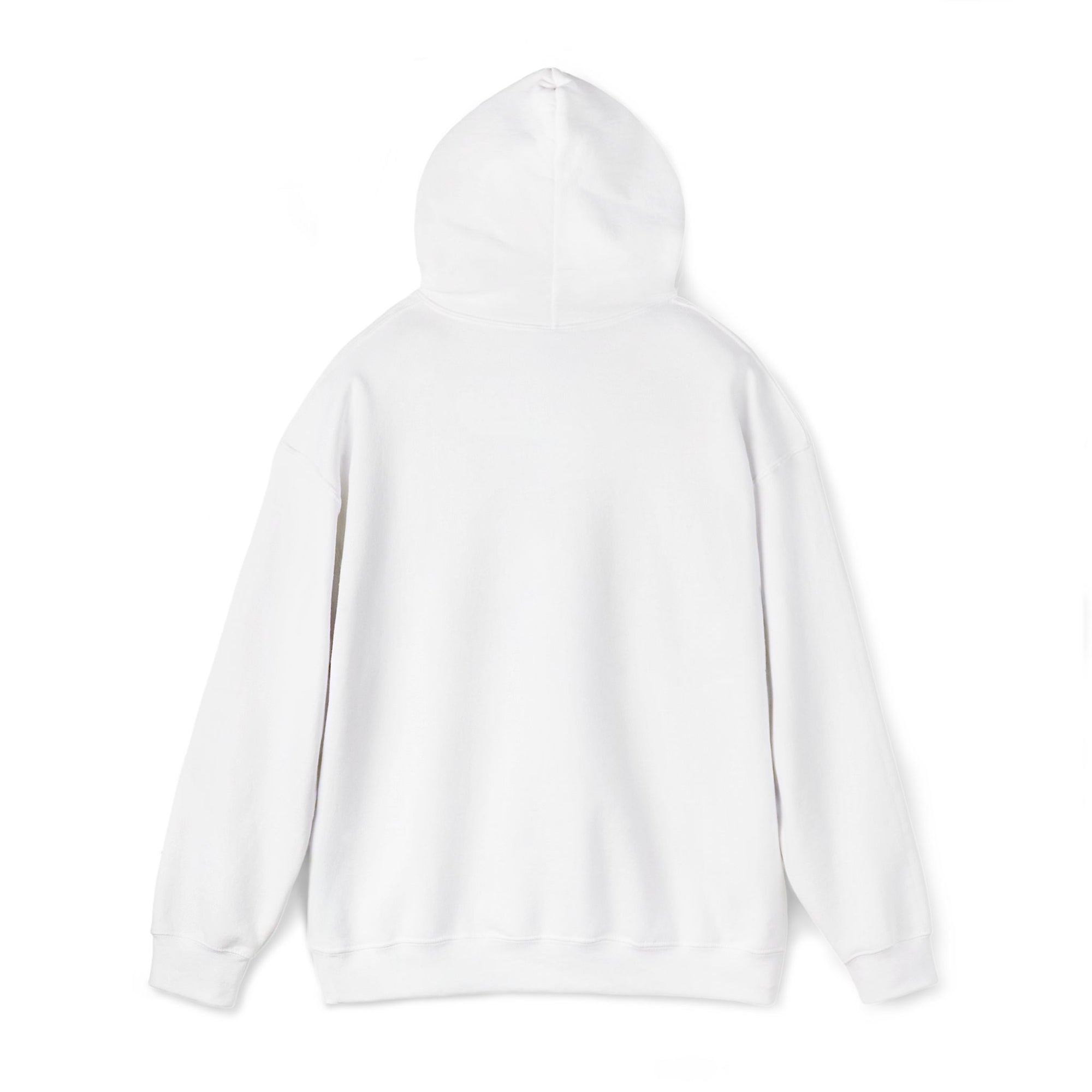 Weißer Hoodie mit Stickerei – Unisex Premium | Zareno