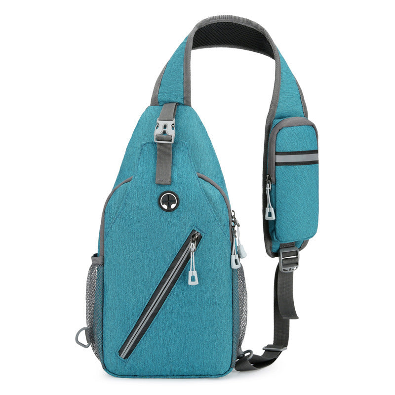 Neue multifunktionale Umhängetasche für Herren – Robuste Canvas-Crossbody-Tasche, Brusttasche & Messenger Bag