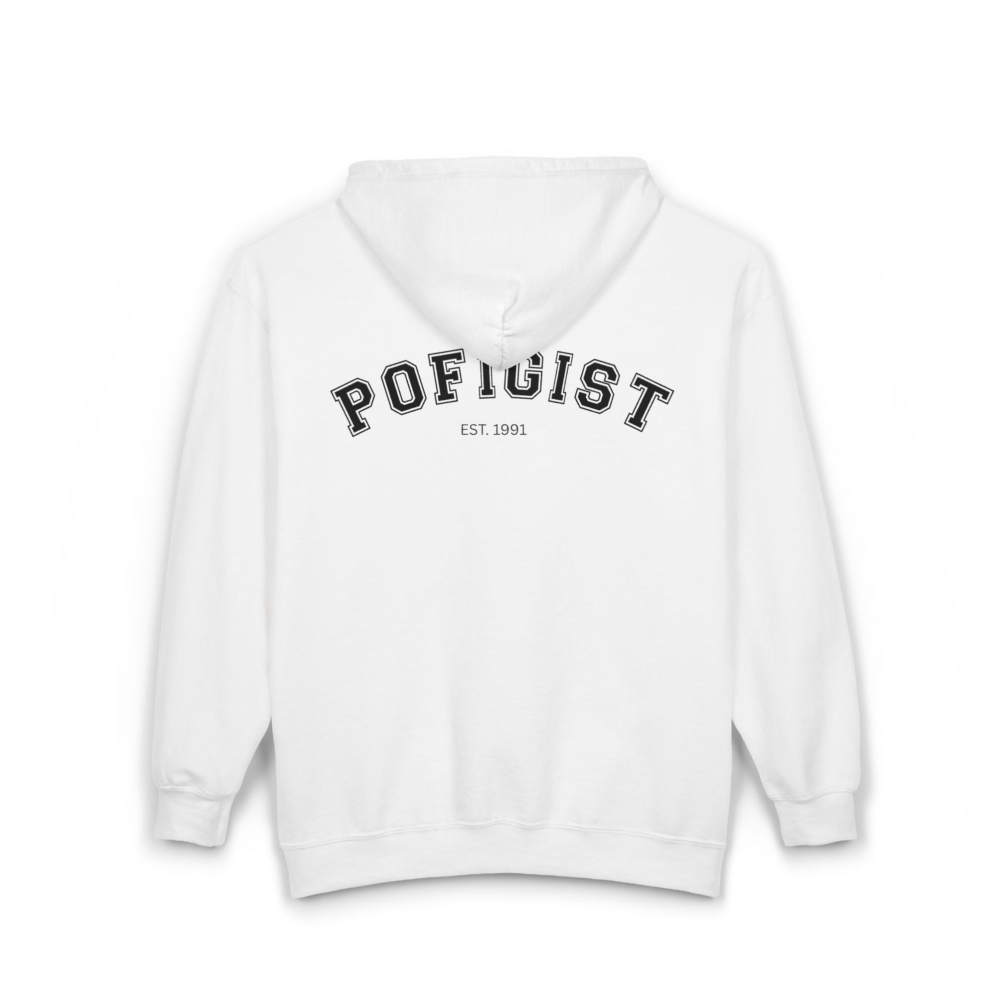 POFIGIST Zip Hoodie – Unisex with Personalization | Zareno