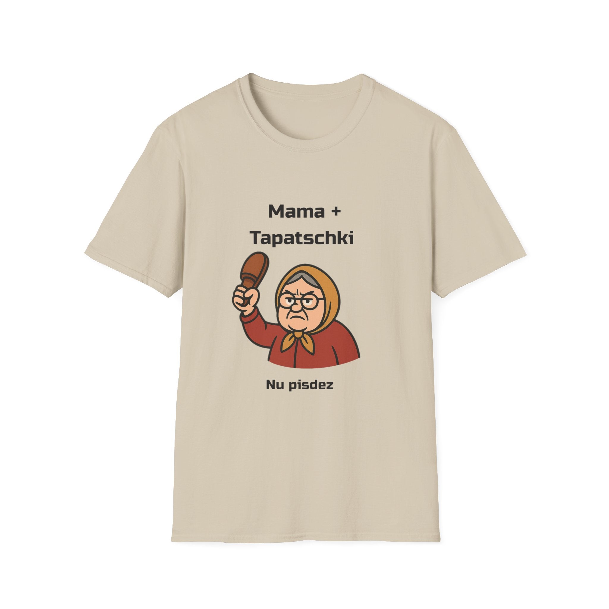 T-Shirt Mama + Tapatschki = Pisdez Lustiges Russlanddeutsche Humor Shirt  Geschenk Padarok Babuschka