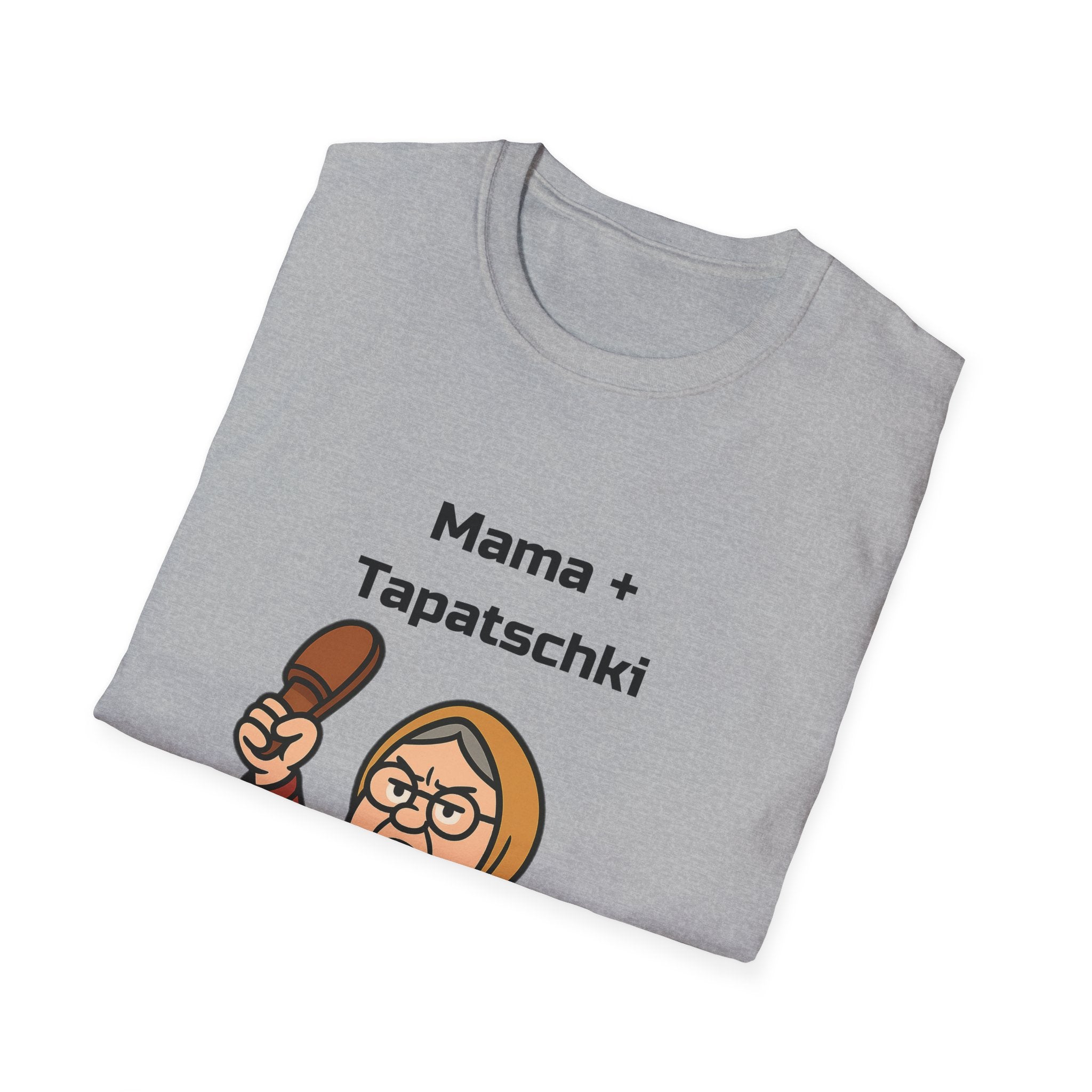 T-Shirt Mama + Tapatschki = Pisdez Lustiges Russlanddeutsche Humor Shirt  Geschenk Padarok Babuschka