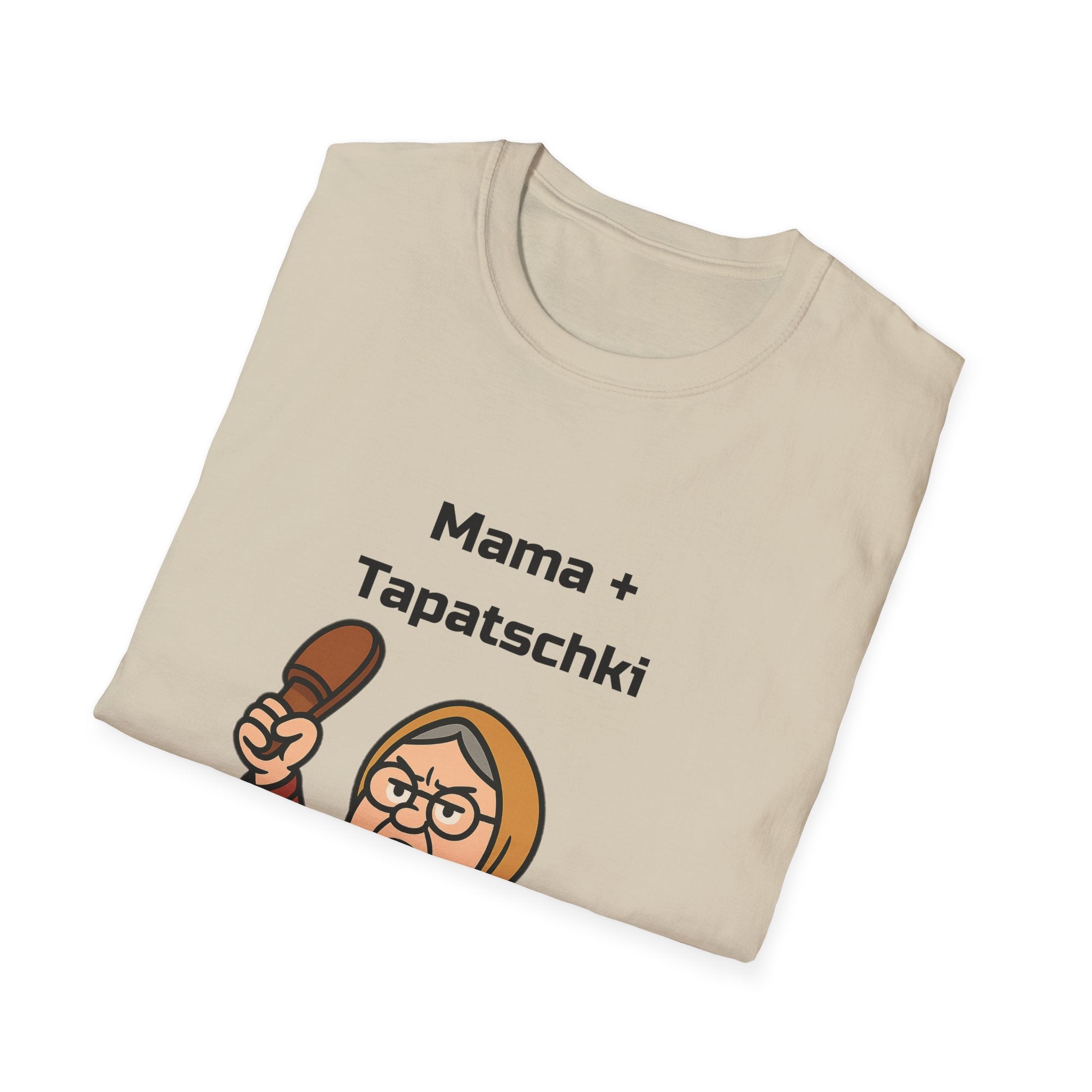 T-Shirt Mama + Tapatschki = Pisdez Lustiges Russlanddeutsche Humor Shirt  Geschenk Padarok Babuschka