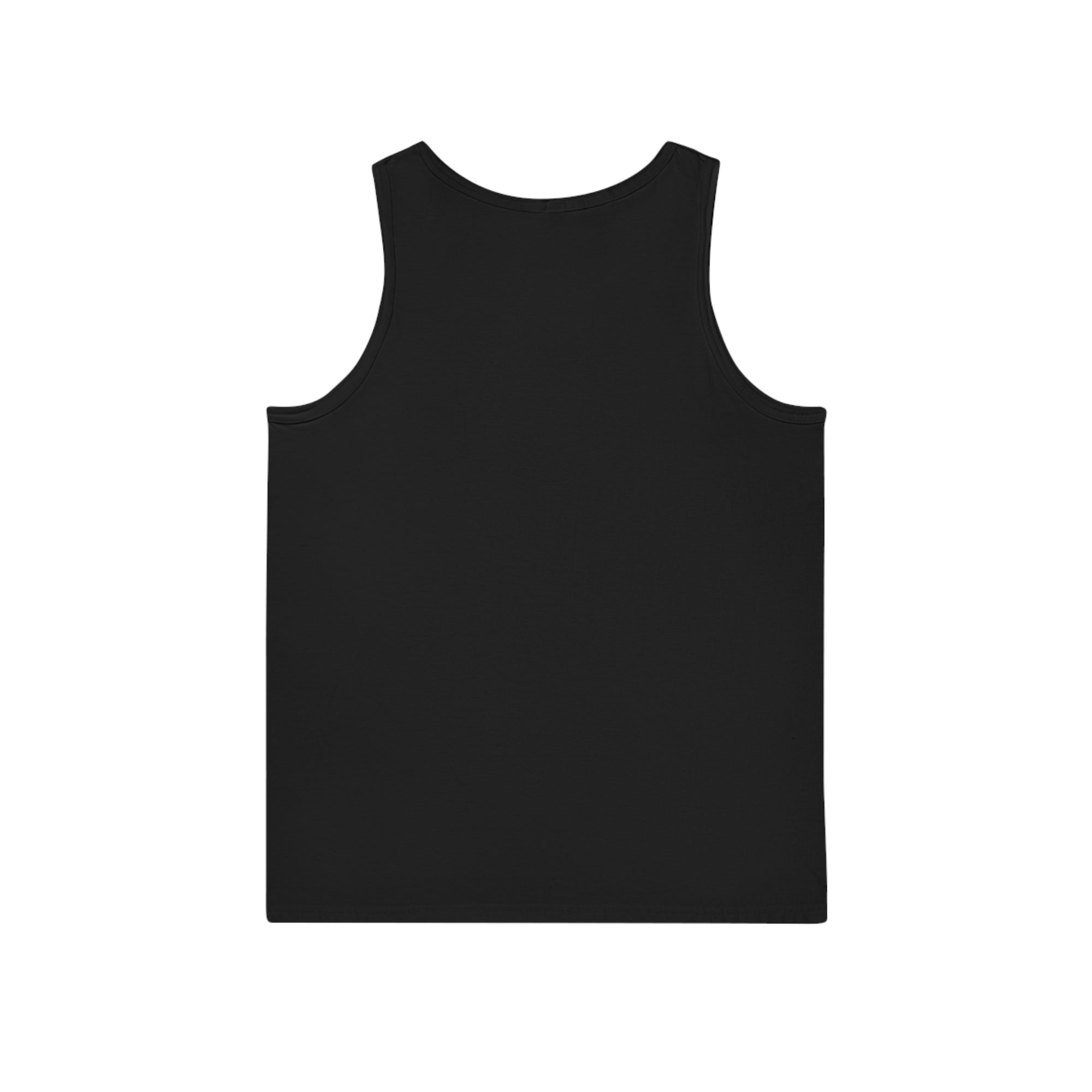 zareno Tanktop Schwarz ohne Motiv von hinten 