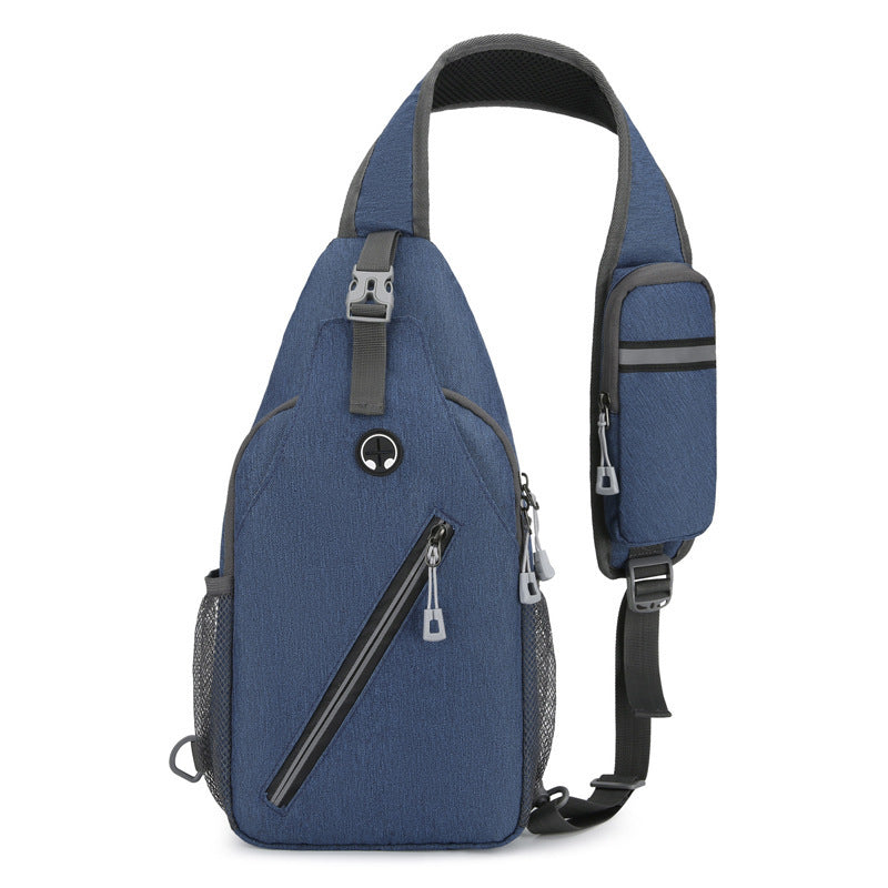 Neue multifunktionale Umhängetasche für Herren – Robuste Canvas-Crossbody-Tasche, Brusttasche & Messenger Bag